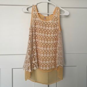 Yellow mystree top